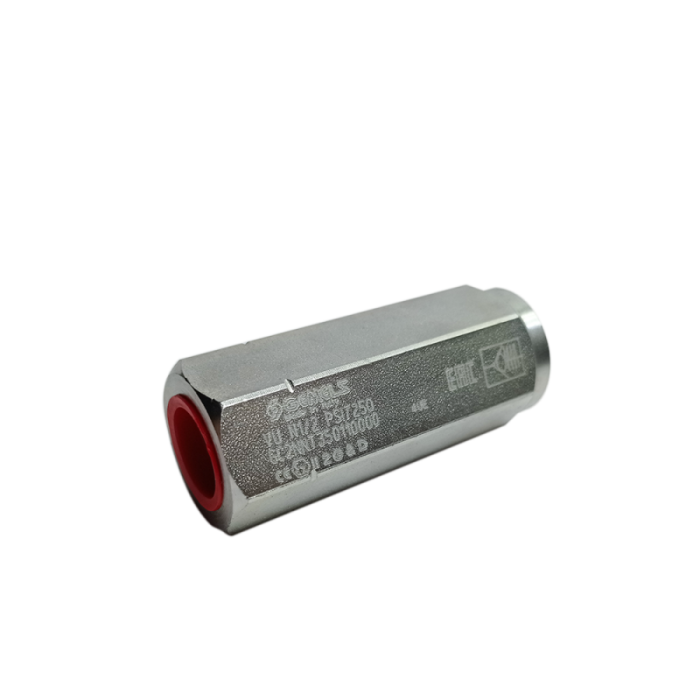 VALVULA CHECK EN LINEA 1/2 NPT VU-N1/2 DN13 1111 Código: GC2NNT350110000