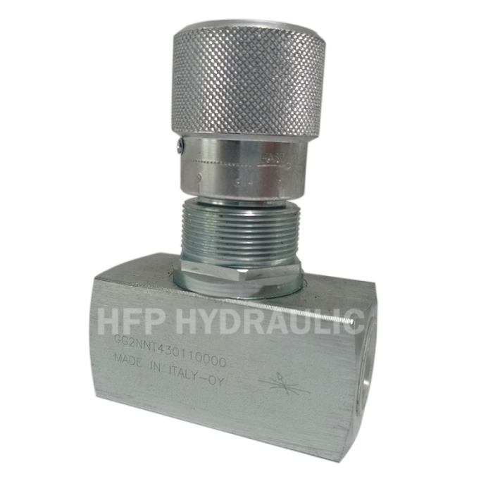 VALVULA REGULADOR DE FLUJO S/CHECK 3/4" NPT Código: GG2NNT430110000